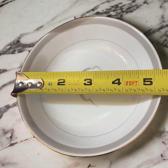 Narumi Japan Bone China Zephyr Set of 3 Fruit/Dessert Bowls ~5 1/4" - Picture 6 of 6